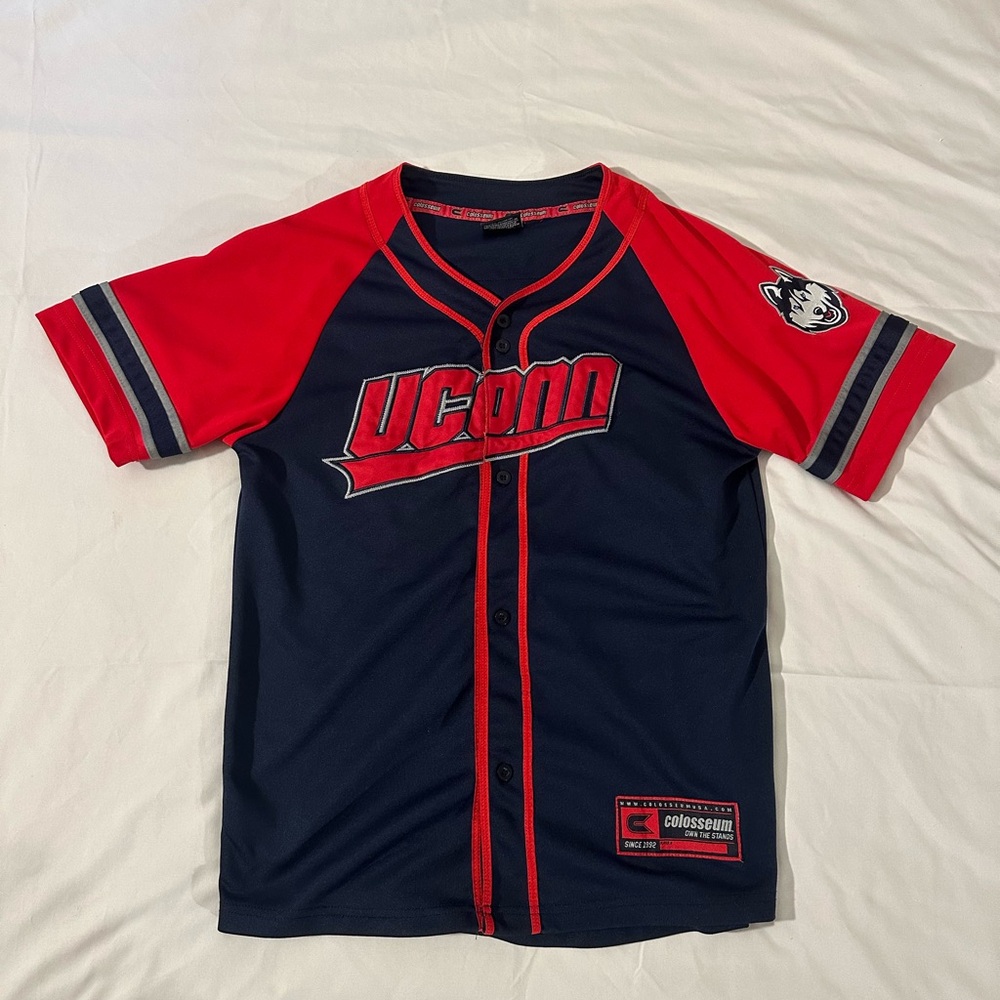 Youth Colosseum UConn Baseball Jersey